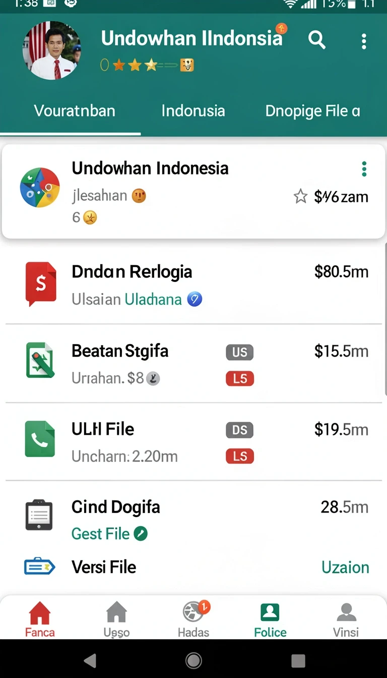 Tampilan utama aplikasi Review Aplikasi pandora88 yang intuitif dan efisien.