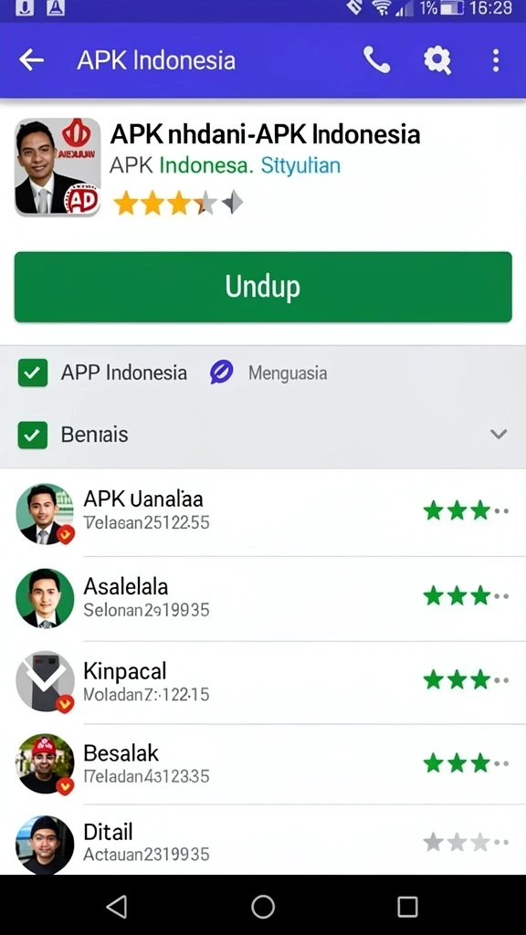 Tampilan utama aplikasi Review Aplikasi jjbet118 yang intuitif dan efisien.