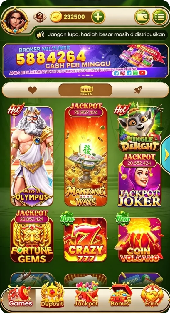 Tampilan utama aplikasi Review Aplikasi mg585 yang intuitif dan efisien.