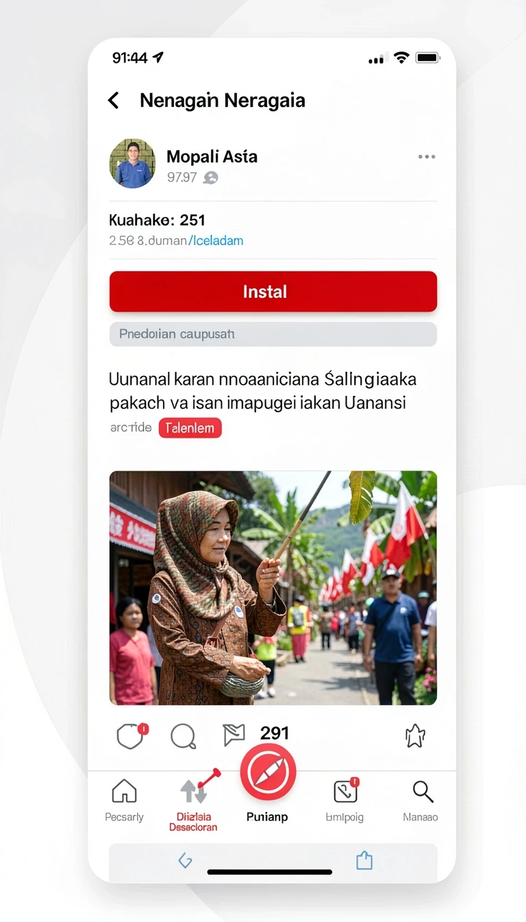 Tampilan utama aplikasi Review Aplikasi natunatoto yang intuitif dan efisien.