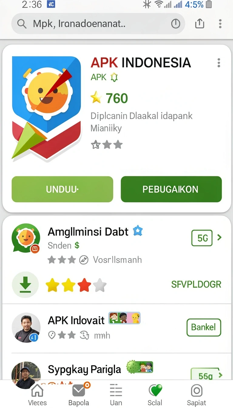 Tampilan utama aplikasi Review Aplikasi gaswin yang intuitif dan efisien.