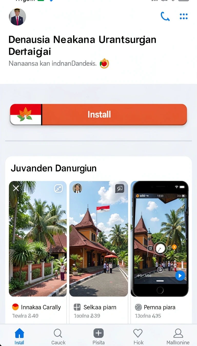 Tampilan utama aplikasi Review Aplikasi angkasa168 yang intuitif dan efisien.