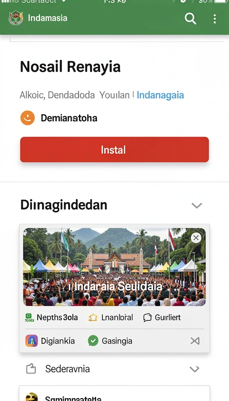 Tampilan utama aplikasi Download mpo777 APK untuk Android yang intuitif dan efisien.