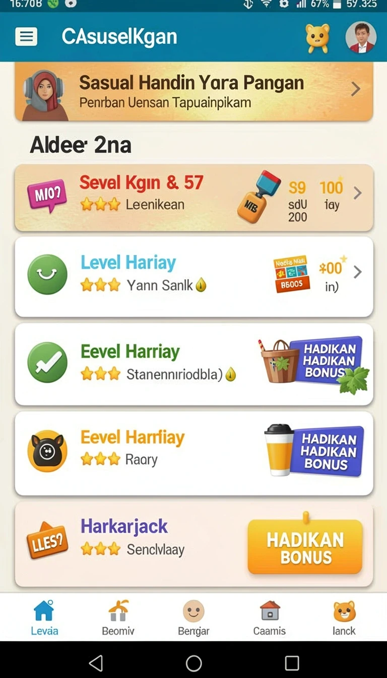 Tampilan utama aplikasi Review Aplikasi nabob77 yang intuitif dan efisien.